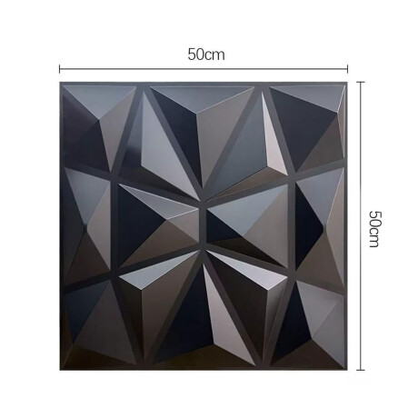 Set X12 Revestimiento 3D Adhesivo Pared 50cm x 50cm Jug004017