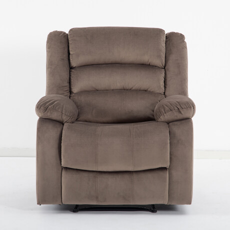 SOFÁ SILLON RECLINABLE POLTRONA DE 1 CUERPO MARRÓN