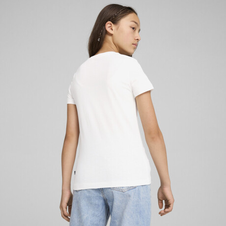 ESS+SCRIPT Metallic Tee G 68277802 Blanco