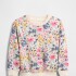 IE FRCH LOGO CREW IVORY FROST