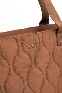 Travel Bag Capitoneada Chocolate
