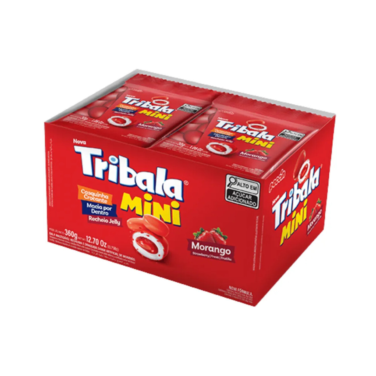 Caramelo Tribala Mini x 12 - Frutilla 