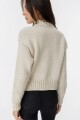 Sweater Bonjour Crudo/Negro