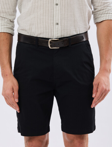 BERMUDA CLASICA Negro