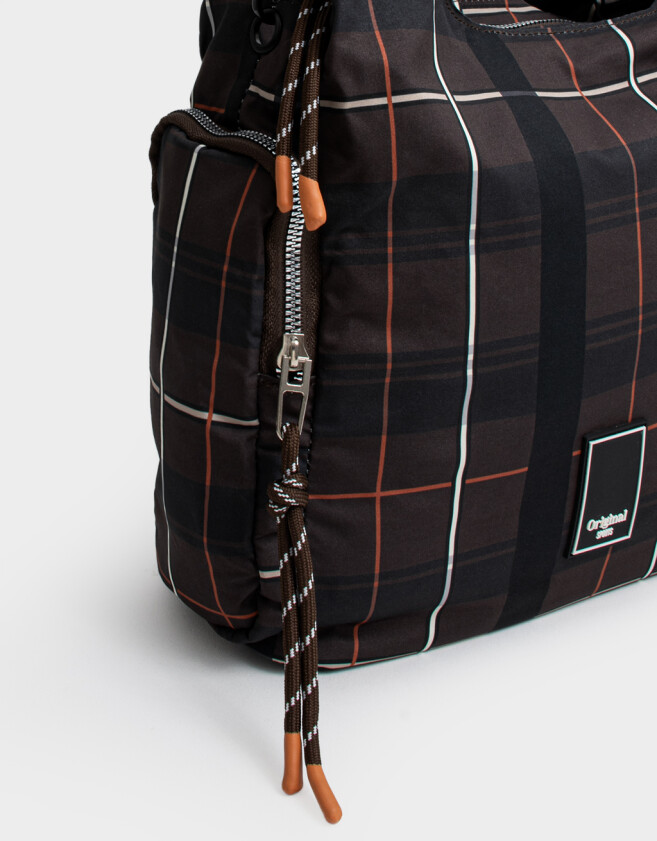 Saca Carteras Grandes - Estampado Escoces