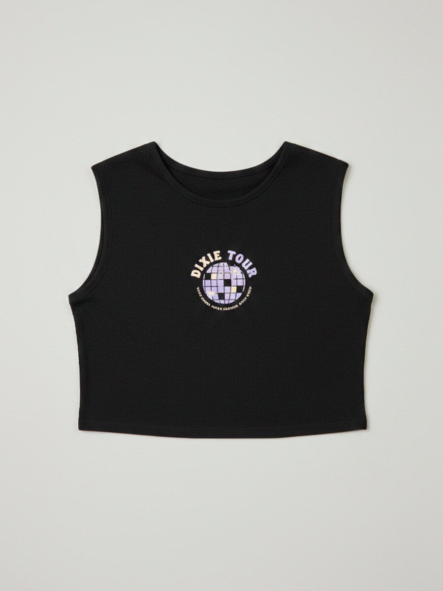 MUSCULOSA MAGELA DIXIE - Negro 