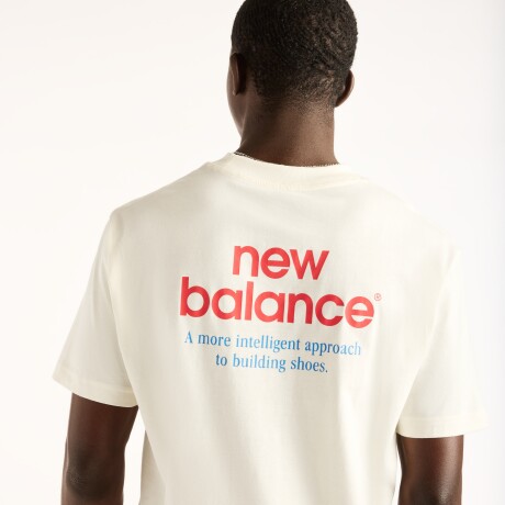 Remera New Balance de Hombre - Intelligent - MT62G7MGAGA CHARCOAL HEATHER