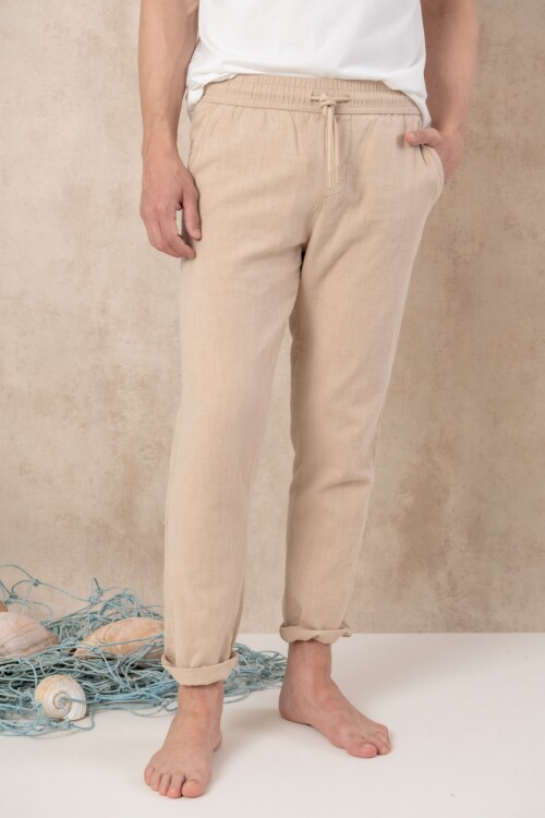 Pantalón beach pants Beige