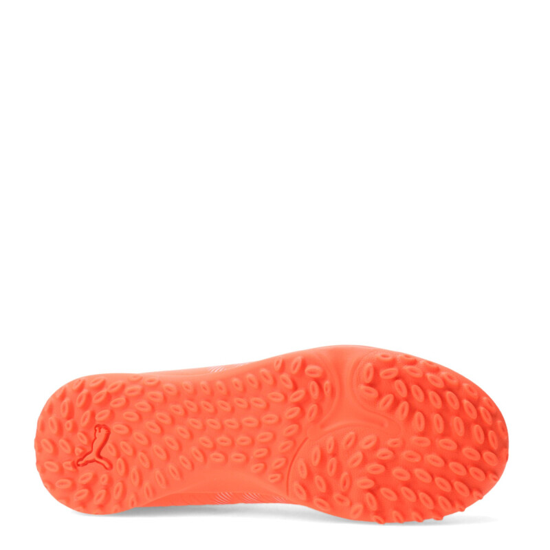 Championes de Niños Puma Futbol 5 Future 9 Play Tt Jrs Anaranjado - Blanco