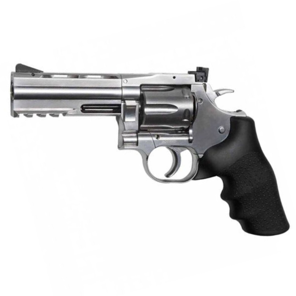 Revolver Dan Wesson 715, 4" - Pellet 4.5mm - Plateado 