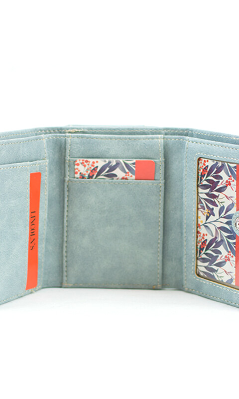 BILLETERA LIRIO AQUA
