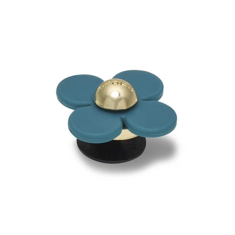Jibbitz™ Charm Flor Azul Retro Multicolor