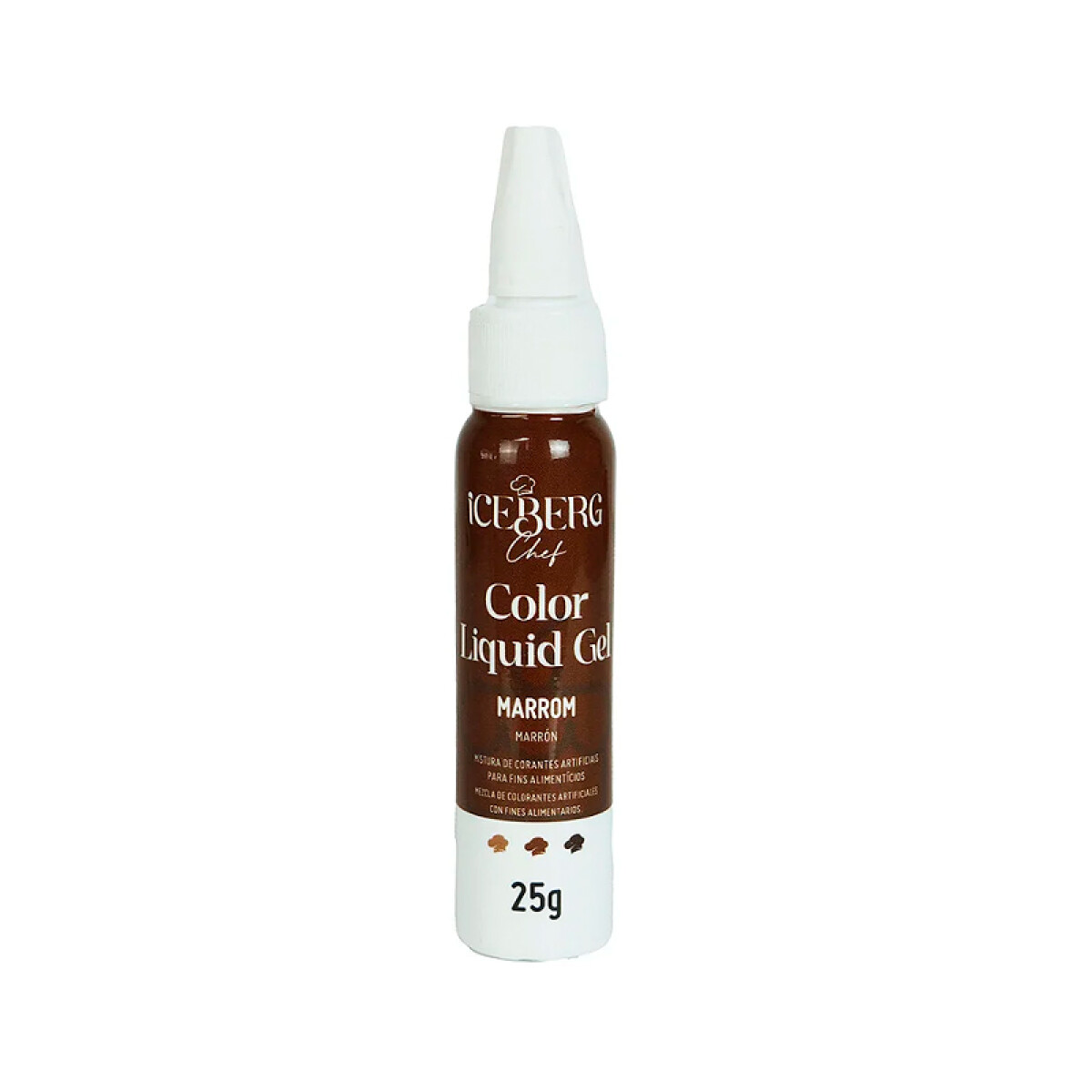 Color Gel Marrón 25 g 