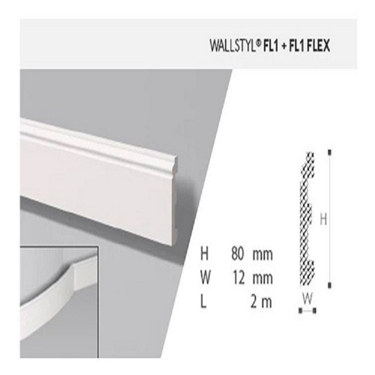 ZOCALO ECO FLOORSTYL- FL1 - N/A 