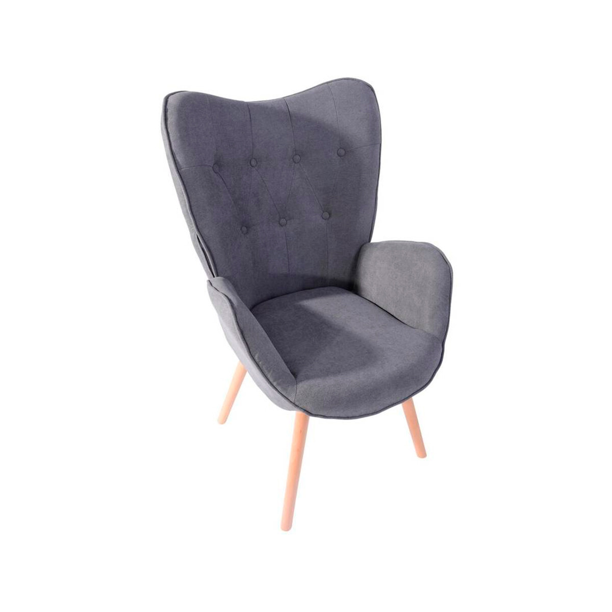 Butaca Vintage Kas Gris Línea Homy 