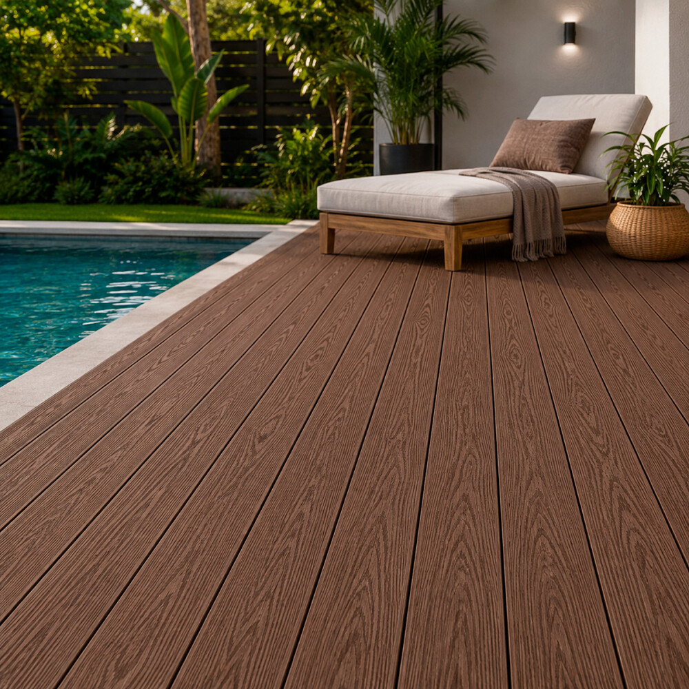 DECK WPC HABITARE COLOR COFFE / 2900x146x23mm Deck Wpc Habitare Color Coffe / 2900x146x23mm
