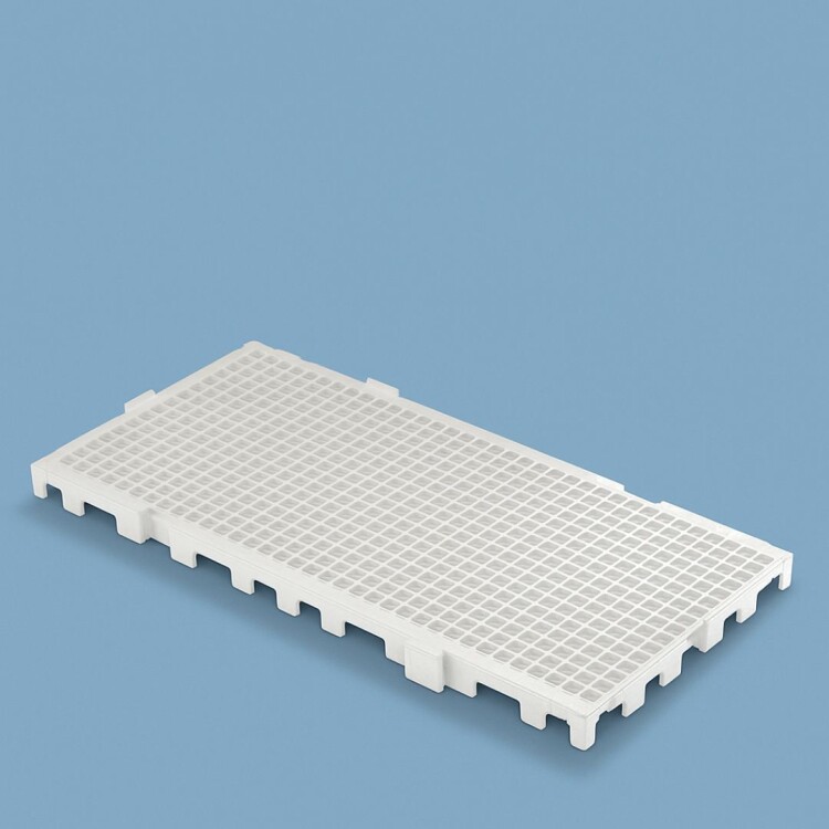 PALLET DE PLASTICO ENCASTRABLE 50X25CM BLANCO PALLET DE PLASTICO ENCASTRABLE 50X25CM BLANCO