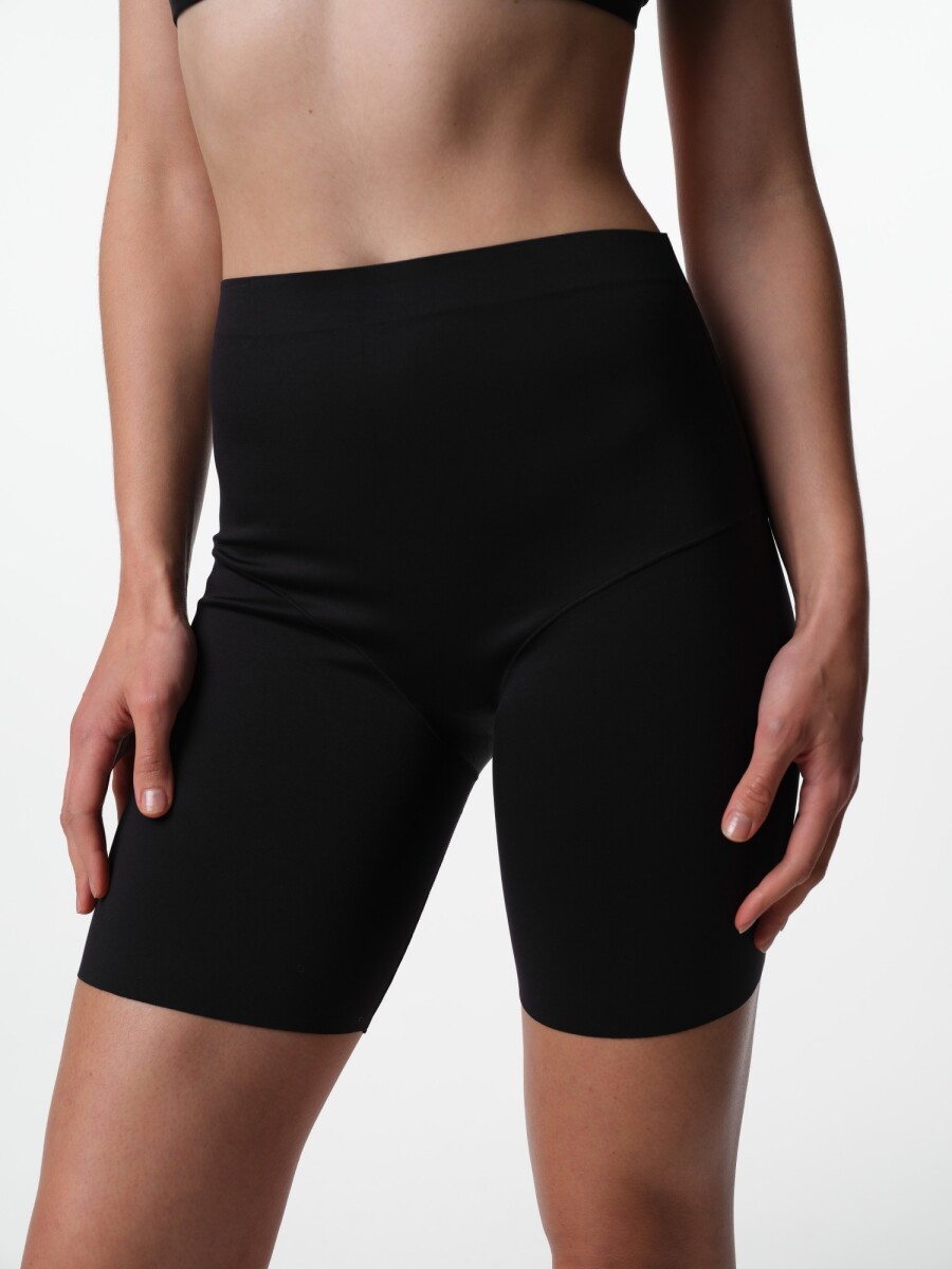 Short Slim Silk - Negro 