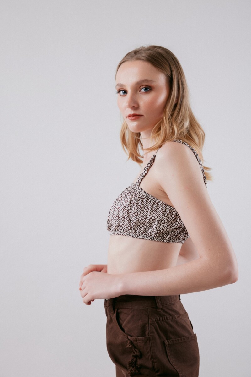 Top Anneta MARRON