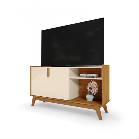 Rack Vitoria Canela y Off White