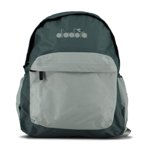 Mochila Diadora High School Gris Oscuro-Gris Claro