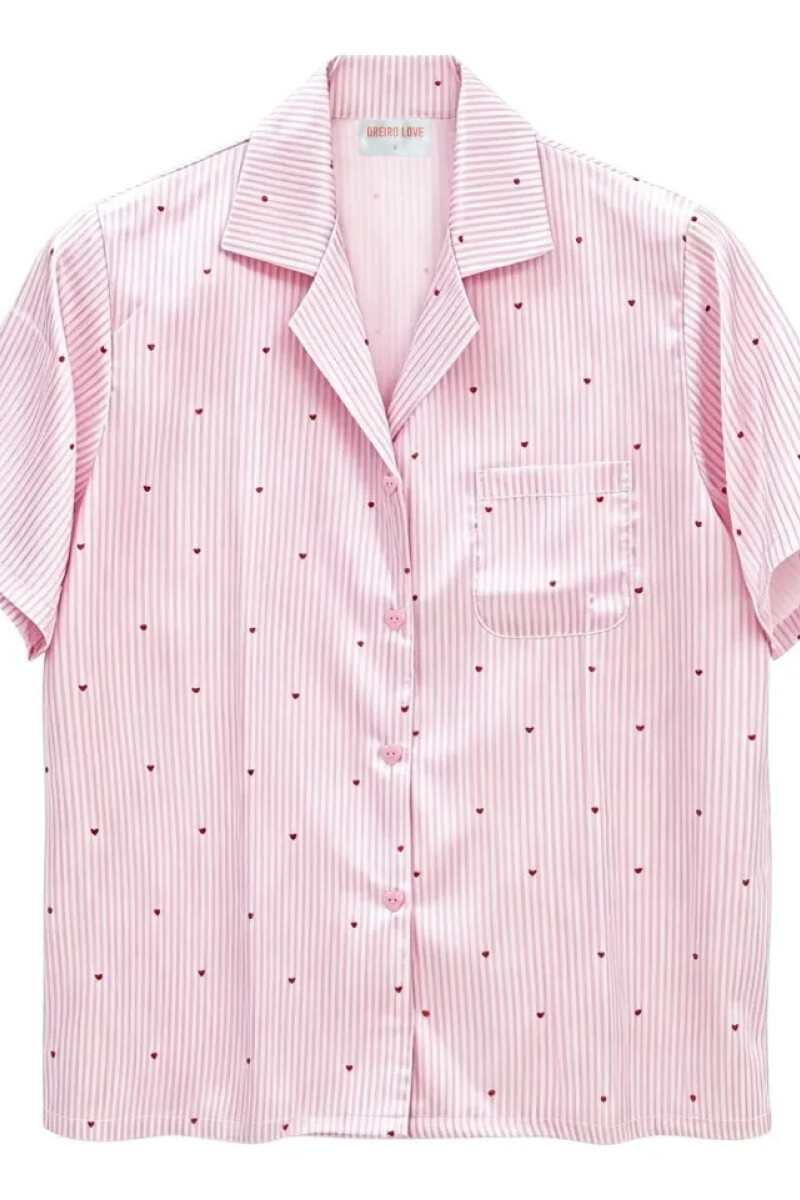 Set Pijama Oreiro Rosado