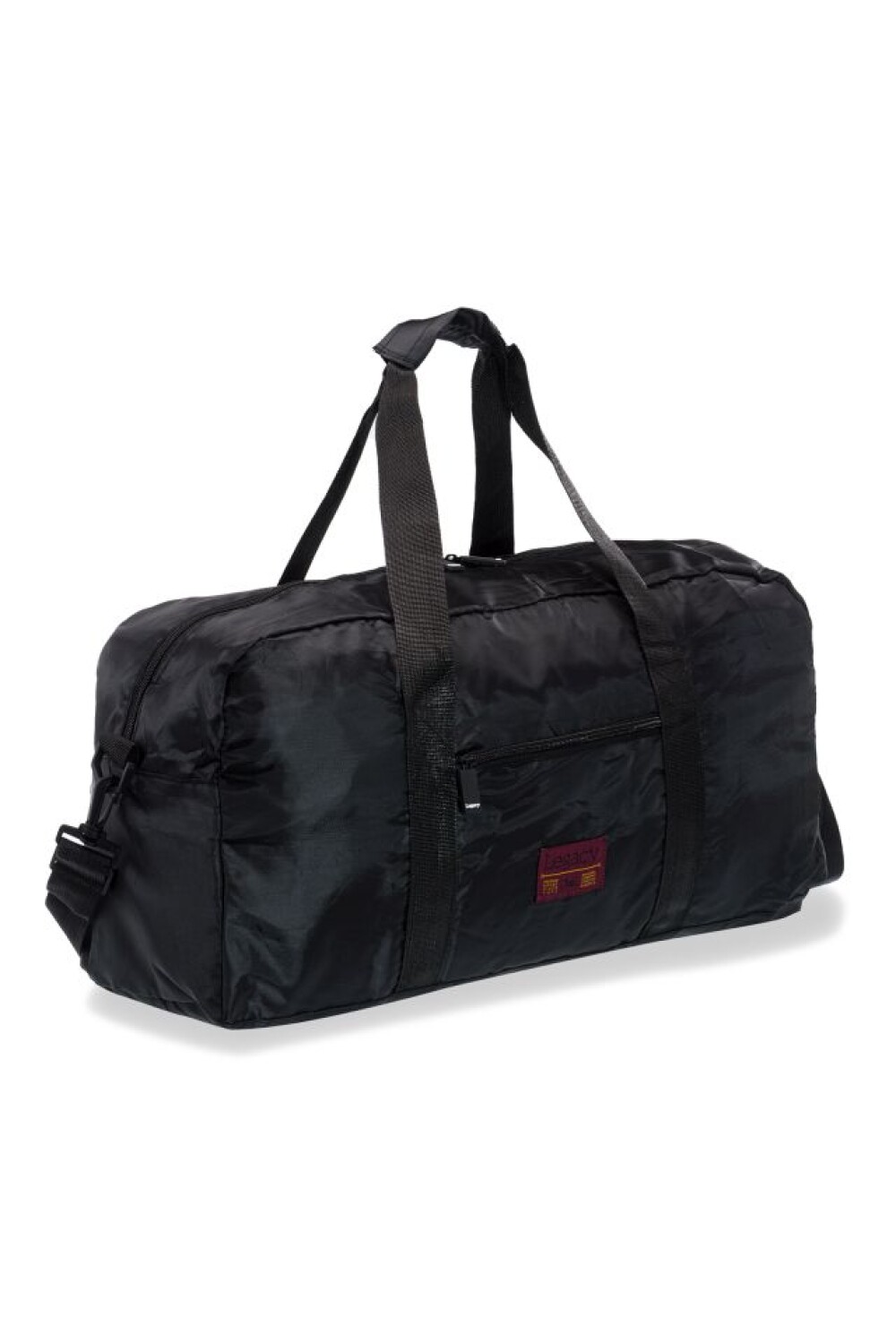 BOLSO PLEGABLE LISO Negro