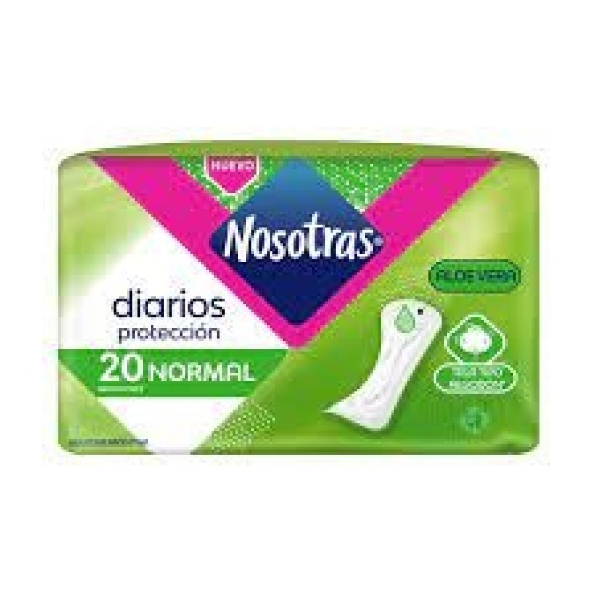 Protectores Diarios Nosotras Normal 20 Unidades 
