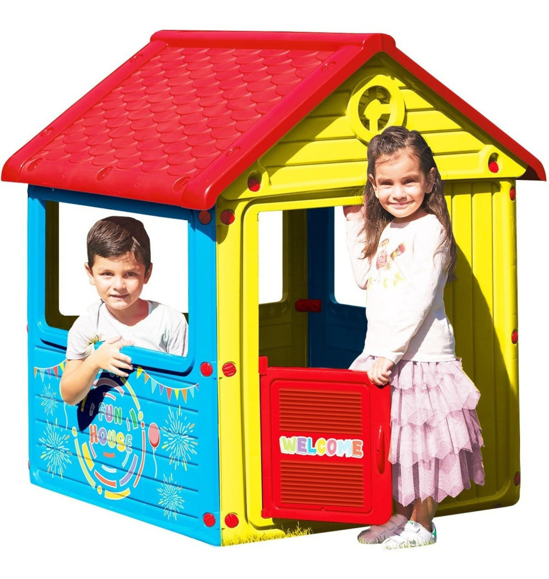Casita De Pvc Plastico P Nino Dolu Producto Europeo El Rey del entretenimiento