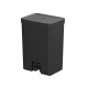 Tarro de residuos doble 30 lts NEGRO