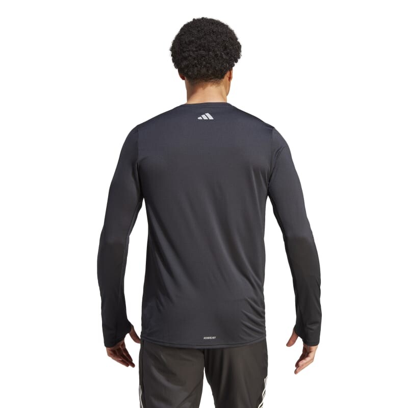 Buzo Adidas Run It Bos LS Negro