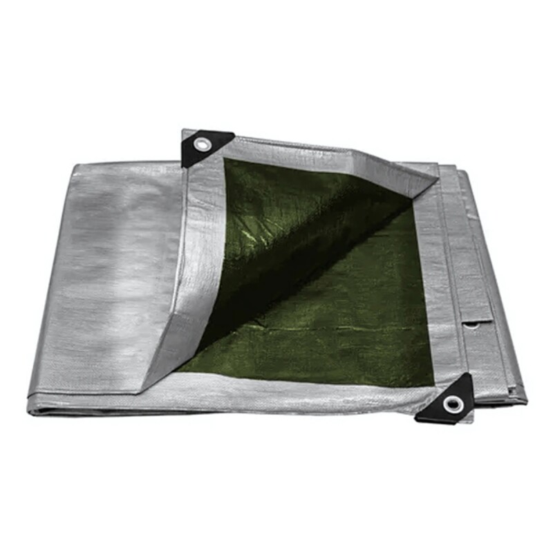Lona 6x4 Impermeable con ojales VERDE