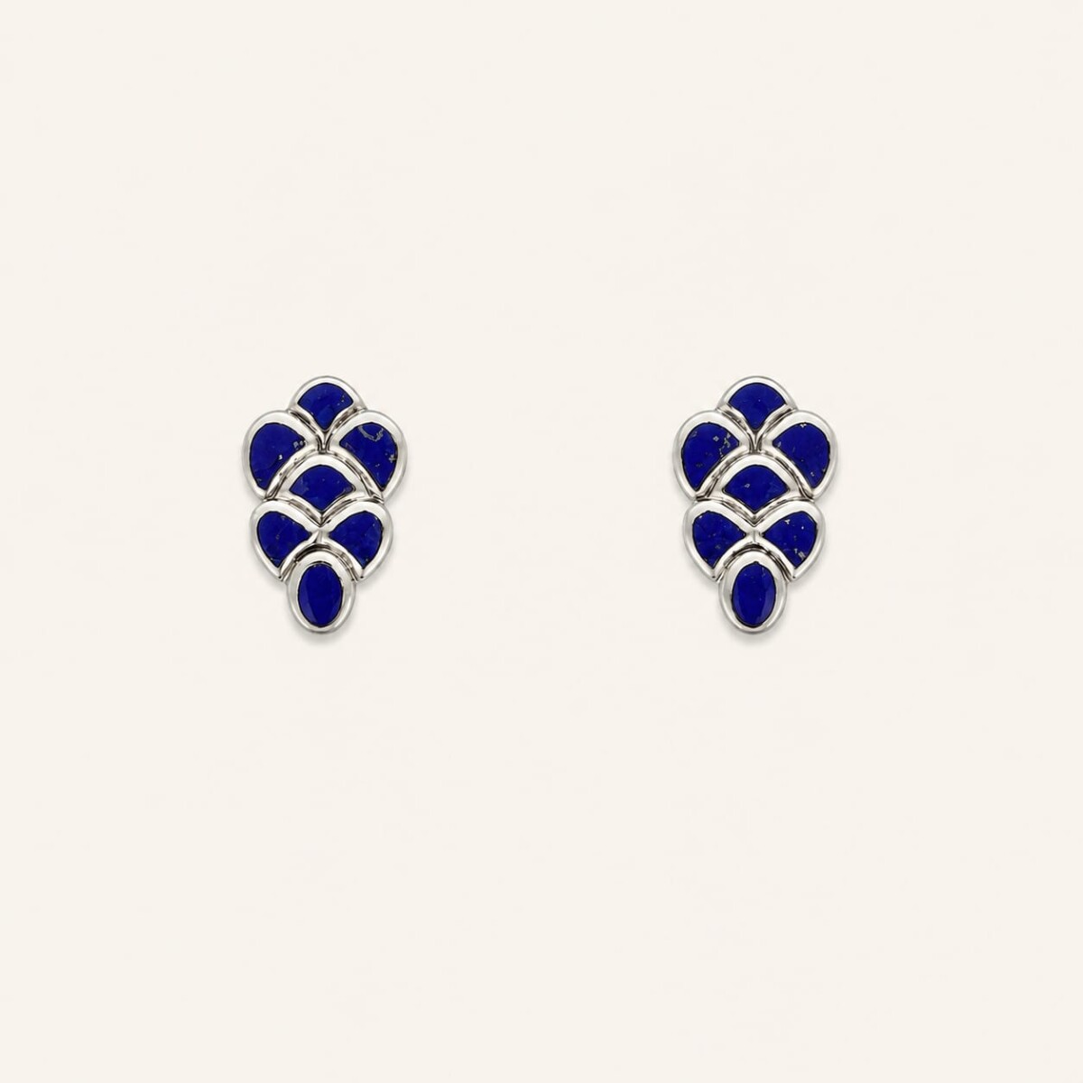 Caravanas Uvas - Plata 925 