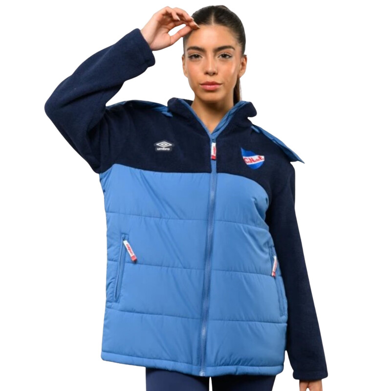 Campera Umbro Parka Willow Mujer NU340365 Azul