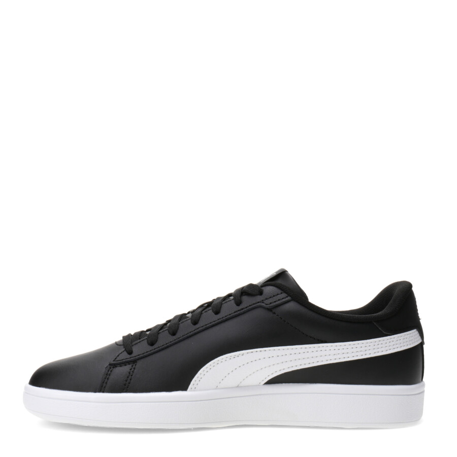 Championes de Hombre Puma Smash 3.0 L Negro - Blanco