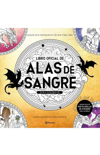 Libro oficial de Alas de sangre para colorear Libro oficial de Alas de sangre para colorear