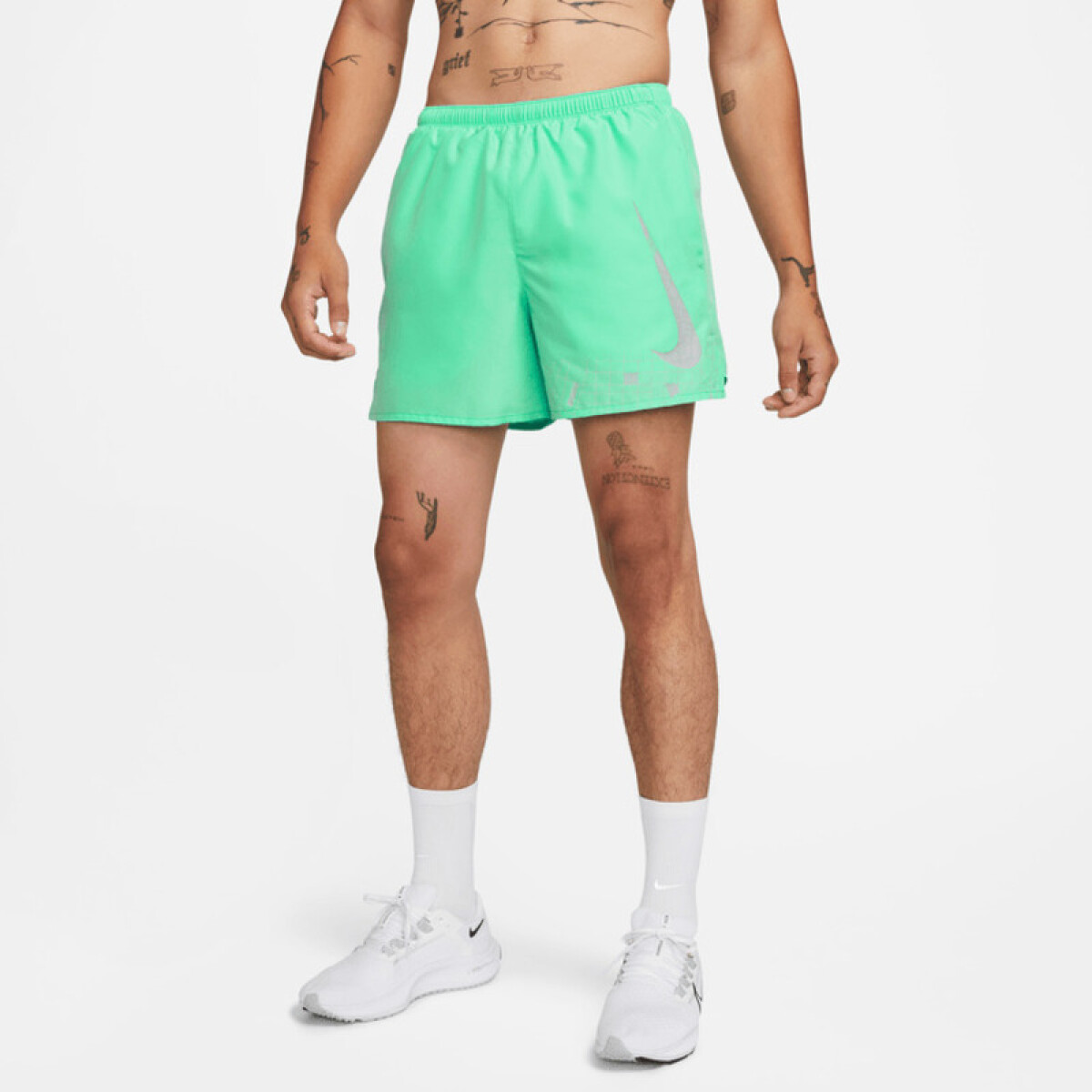 Short Nike de Hombre Dri-fit Run Challenger - DQ6500-3 - Verde Esmeralda 