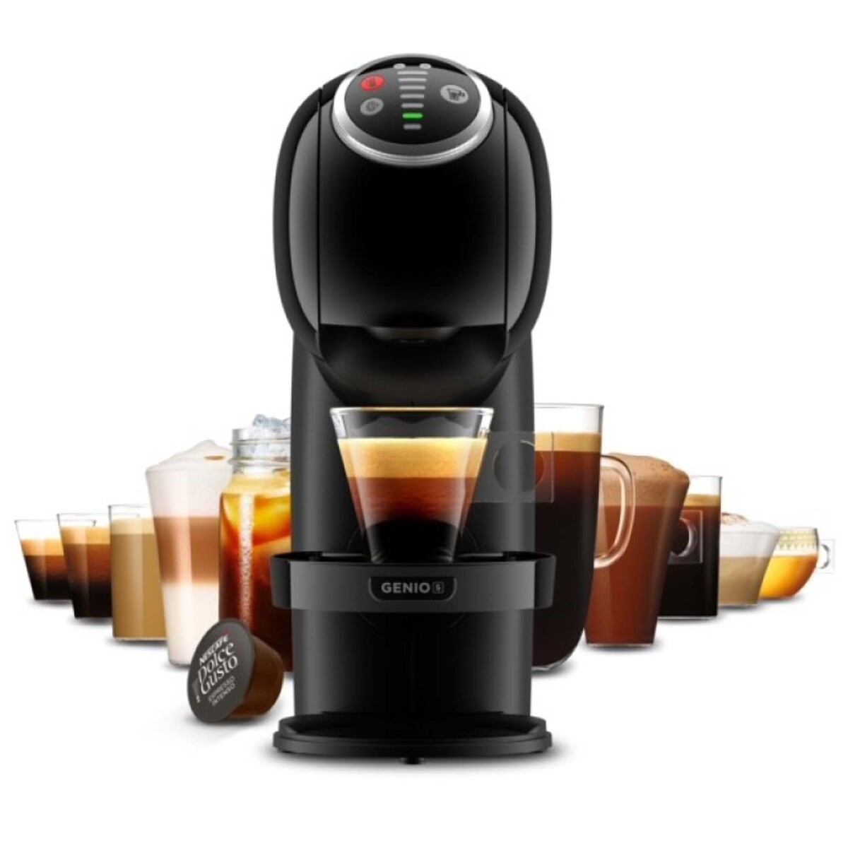 MAQUINA DOLCE GUSTO - AUTOMATICA NEGRO GENIO S+ NDGGENIOSIMP 