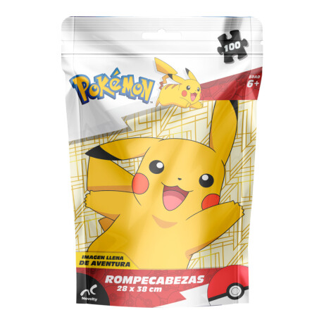 PUZZLE EN BOLSA PIKACHU POKEMON 001