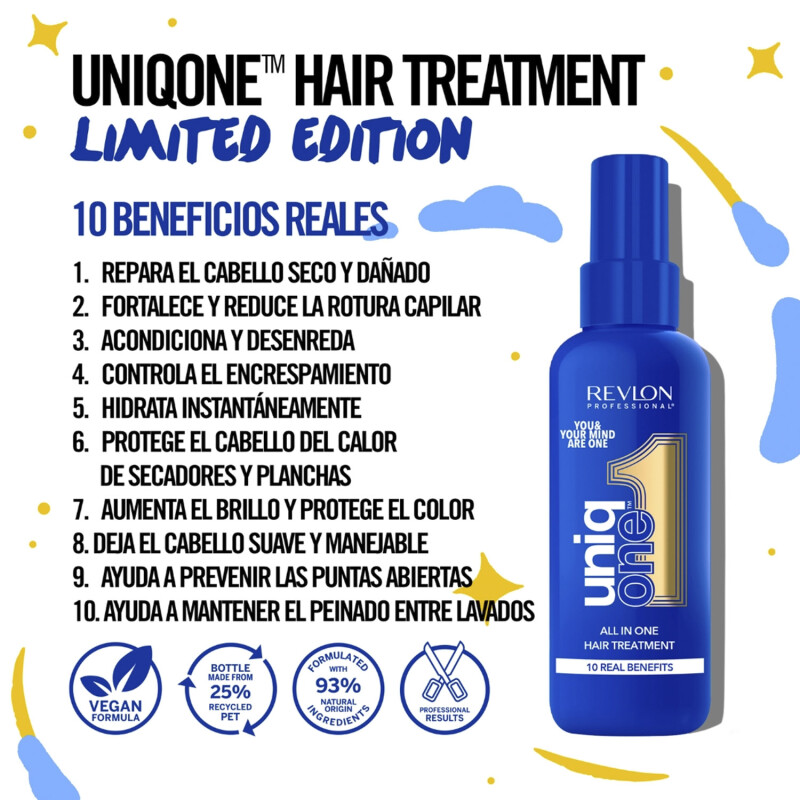 Tratamiento Multifuncional Revlon Uniq One Mind 150ml Para Todo Tipo De Cabello Tratamiento Multifuncional Revlon Uniq One Mind 150ml Para Todo Tipo De Cabello