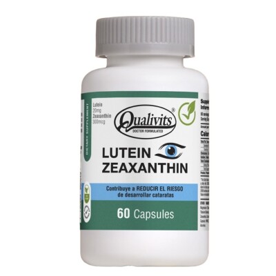 Luteína + Zeaxantina Qualivits 60 Tabletas Luteína + Zeaxantina Qualivits 60 Tabletas