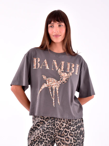 REMERA BAMBI ANIMAL PRINT VARIANTE 1