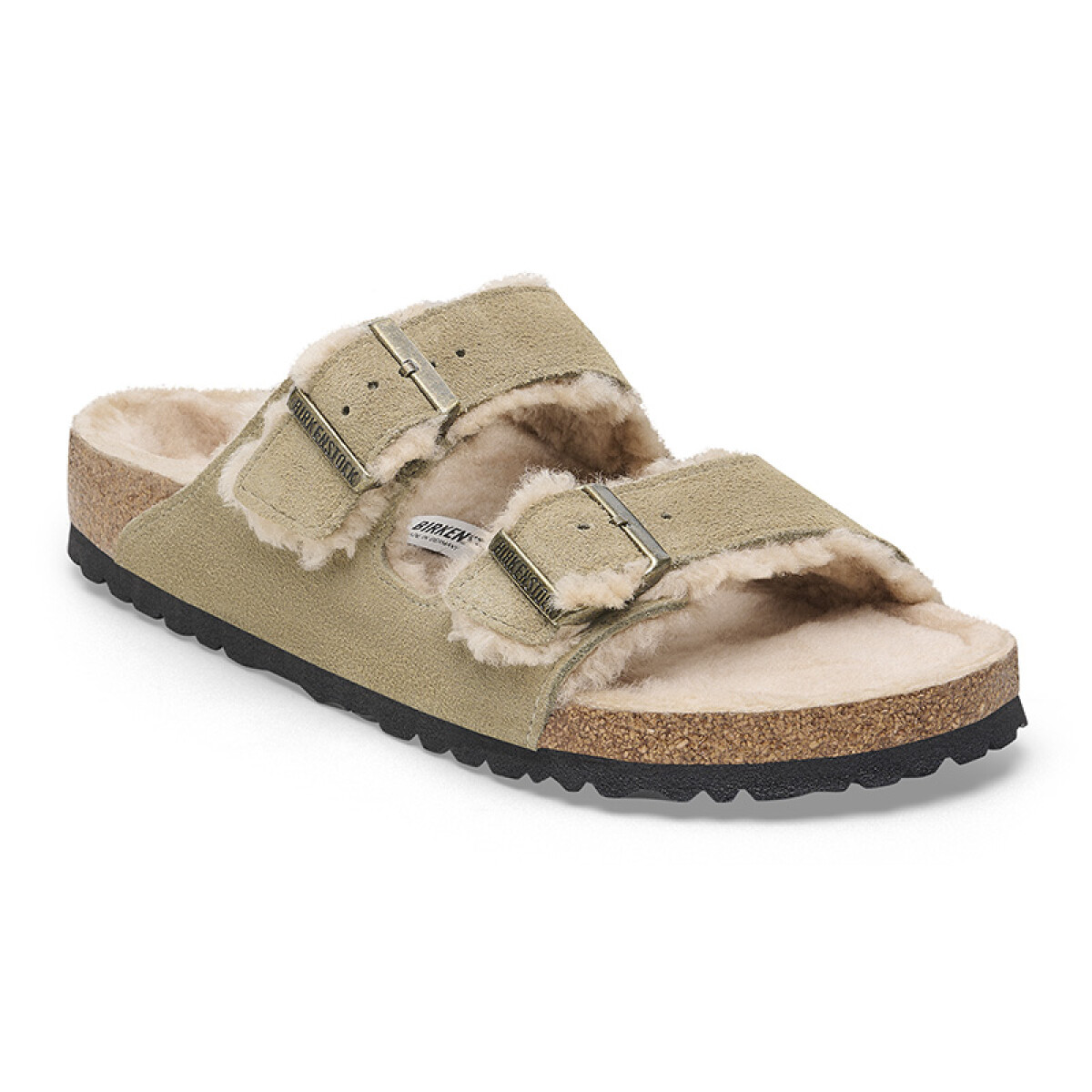 Sandalia Arizona Shearling LEVE - Regular - Taupe 