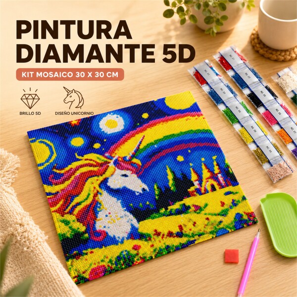 Kit de Pintura Diamante 5D Diamond Painting 30 x 30 cm DISENO 4
