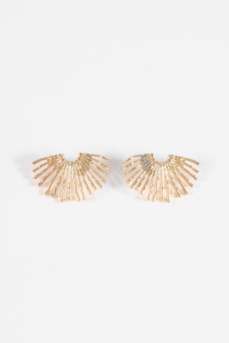 Caravanas texture sol dorado