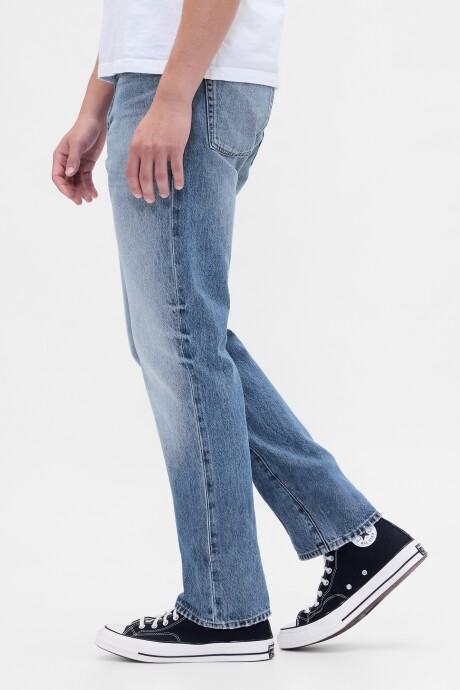 Jean Straight Relaxed Hombre Light Wash