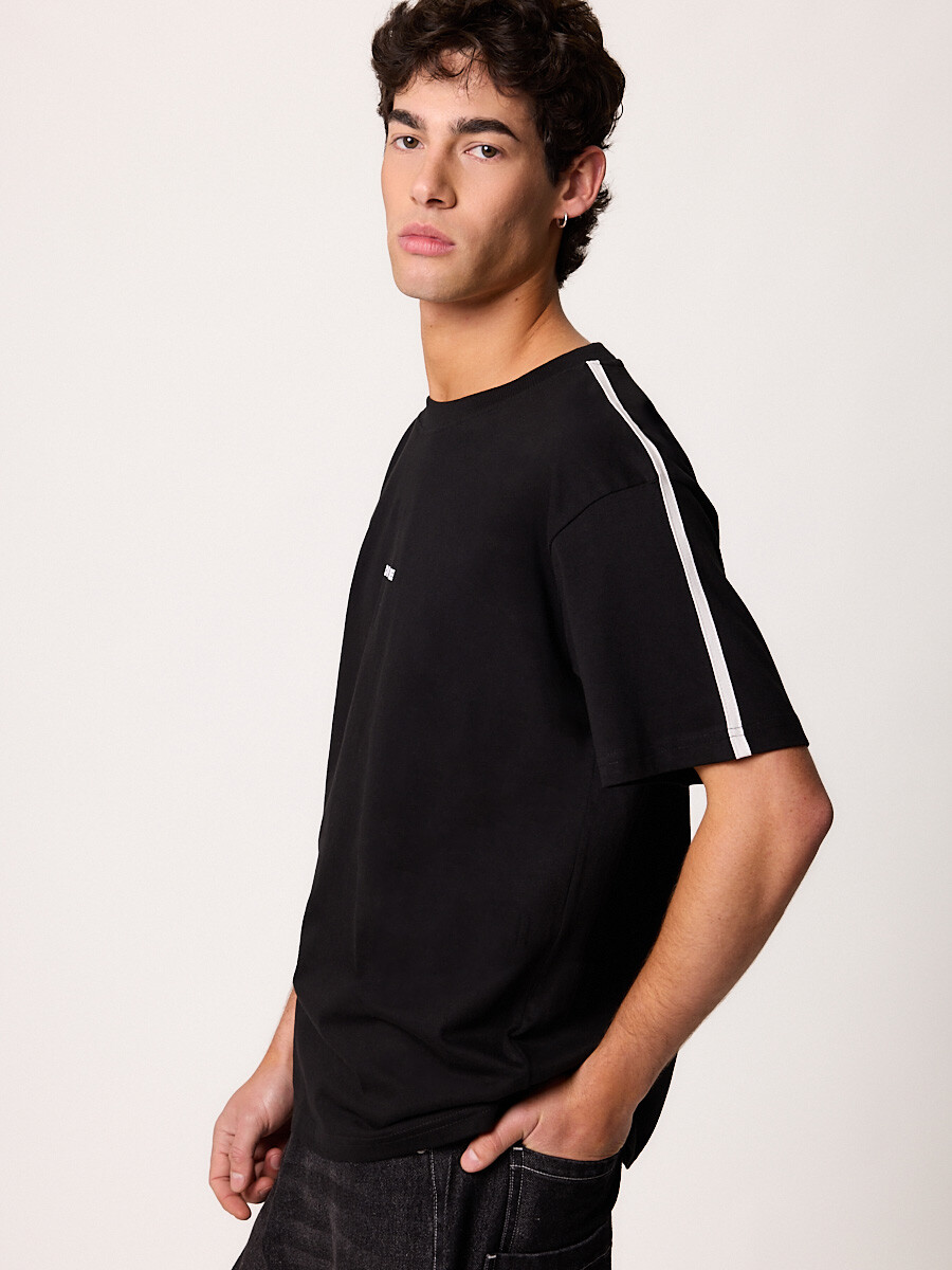 T-SHIRT M/C NAYROBY DIXIE Negro