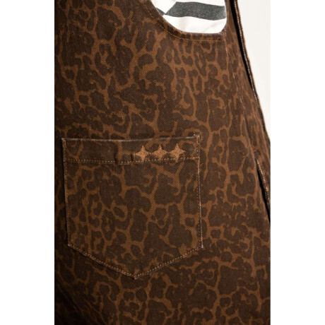 Enterito Animal Print Marron