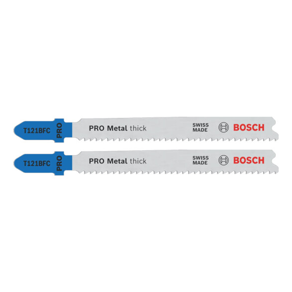 2 hojas para caladora corte rápido metal Pro Bosch BS3417
