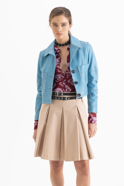 CHAQUETA HENDRIX Celeste